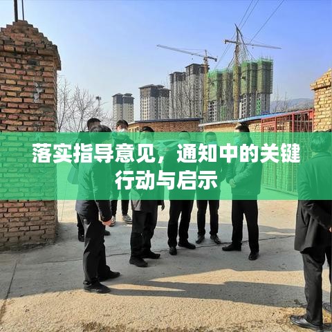落實指導意見,通知中的關鍵行動與啟示