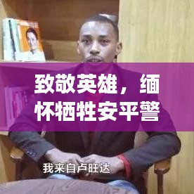 致敬英雄,緬懷犧牲安平警察殉職視頻最新版發布