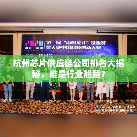杭州芯片供應(yīng)鏈公司排名大揭秘,誰是行業(yè)翹楚?