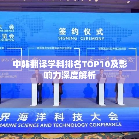 中韓翻譯學科排名TOP10及影響力深度解析