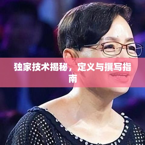 獨家技術(shù)揭秘,定義與撰寫指南